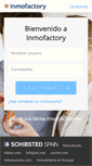 Mobile Screenshot of login.inmofactory.com